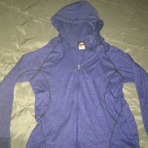 Blue/indigo Zip Up